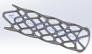 Study of Non-Linear Deformation of Peripheral Stent Mechanics Using Computational Approach