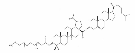 The Epicholesteryl Betulinate and the Pegylated 3’ α-Cholesteryl Betulinate are Active Against Liver Carcinoma. A Case Study.